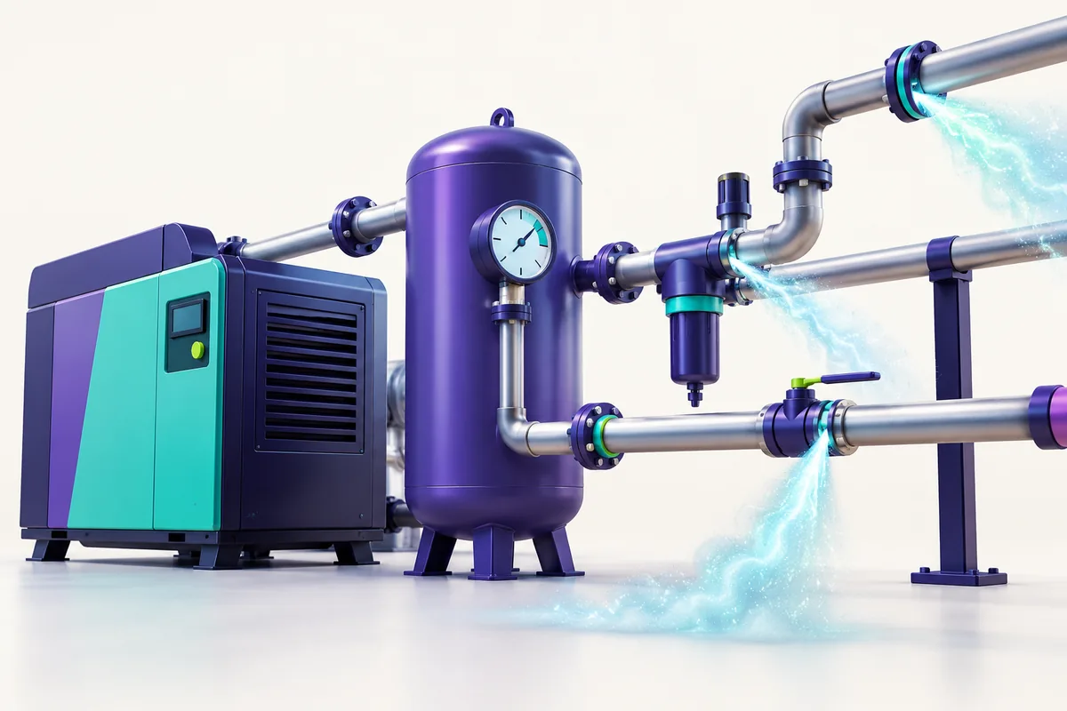 Compressed Air System Optimization: Finding Hidden Energy Waste