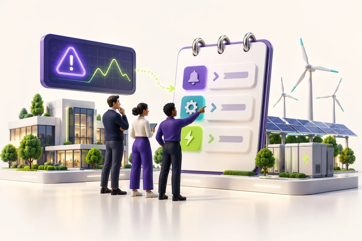 From Alert to Action: An Energy Response Playbook for Busy Teams
