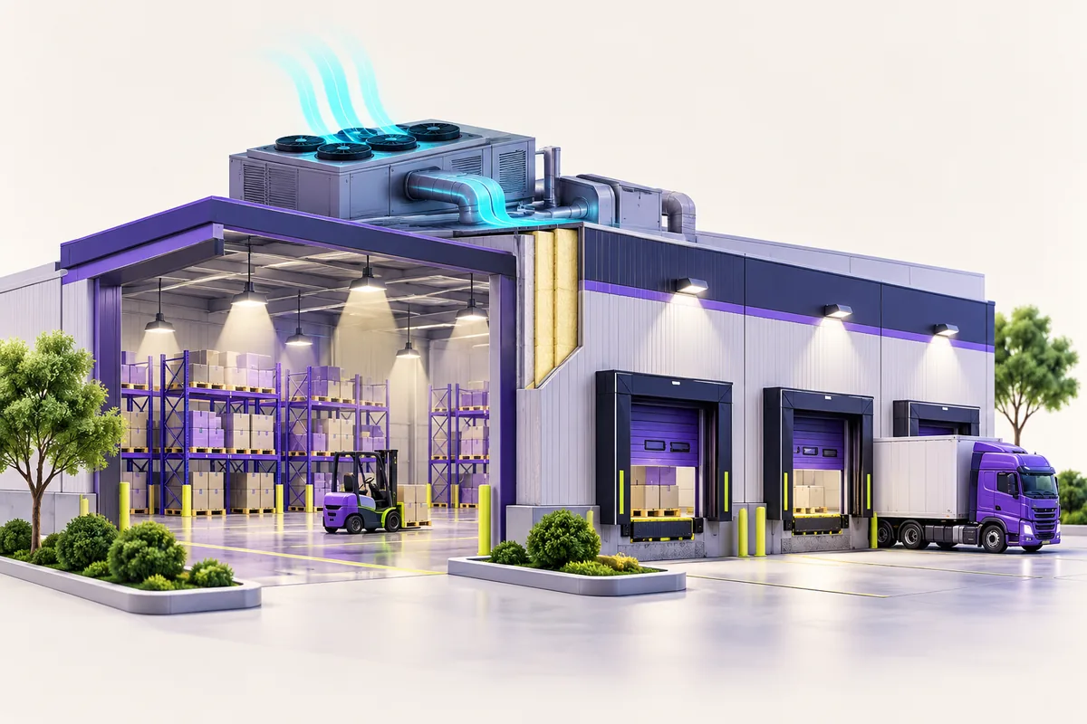 Warehouse Energy Efficiency: HVAC, Lighting, and Loading Dock Strategies